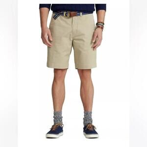 NEW Polo Ralph Lauren Newport classic fit stretch khaki shorts 31